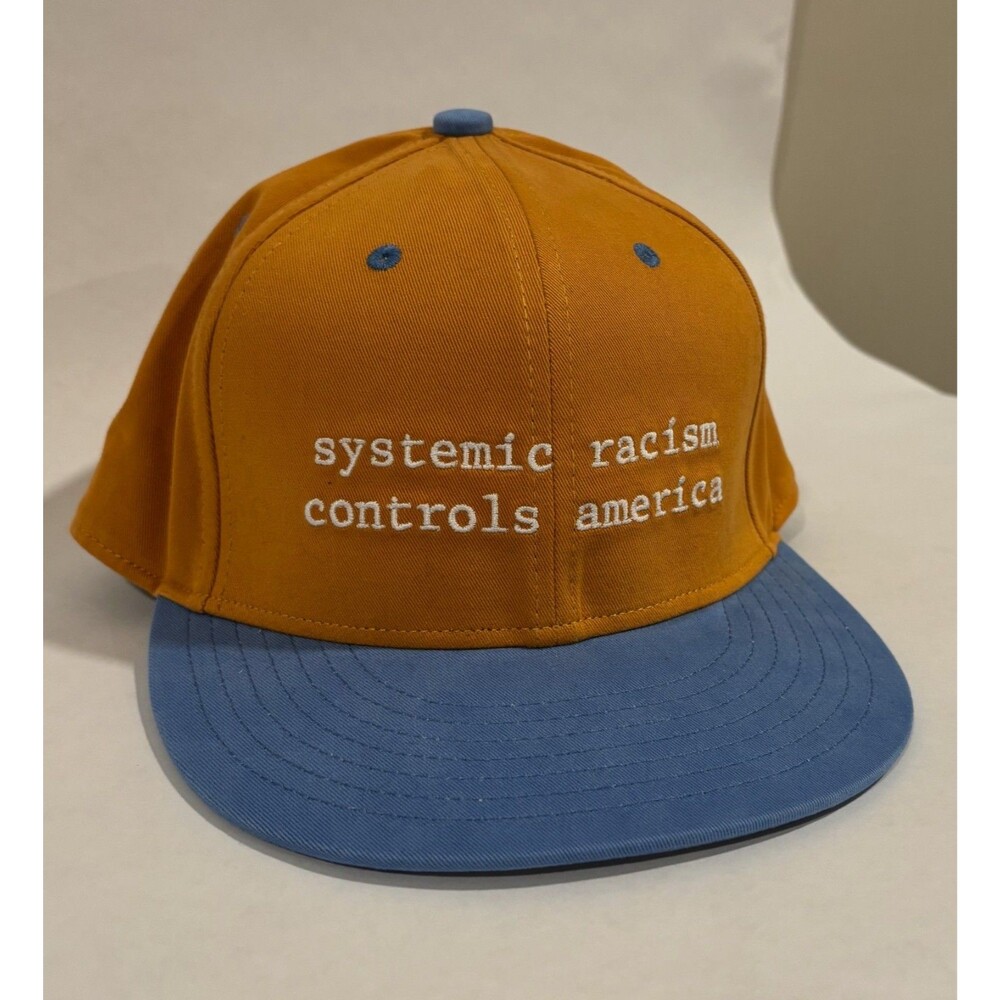 African Diaspora Goods Denim Tears‎ Arthur Jafa Systemic Racism hat orange